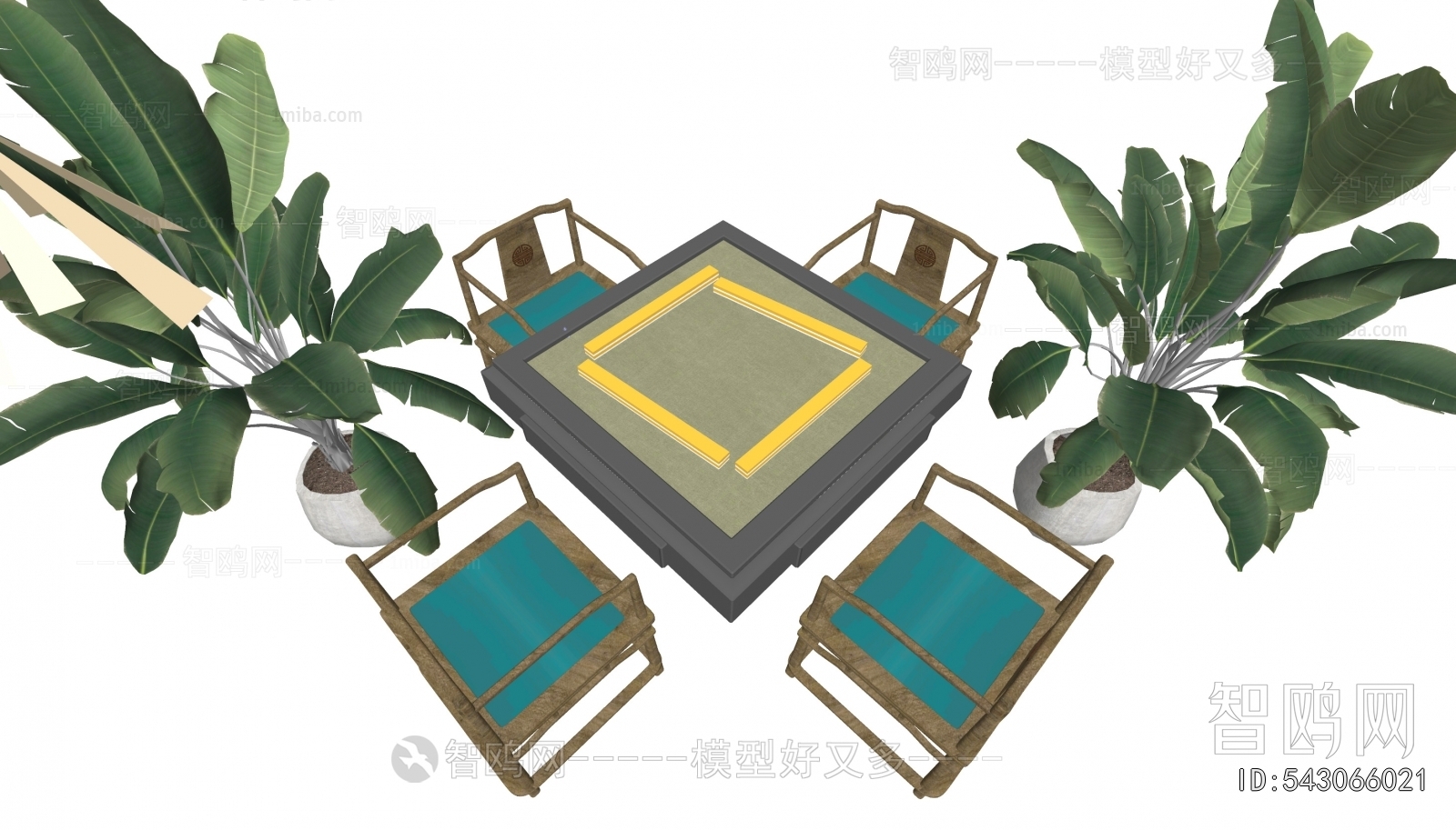 New Chinese Style Mahjong Tables And Chairs