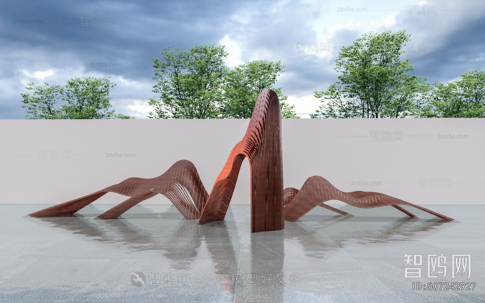 Modern Sculpture Sketch