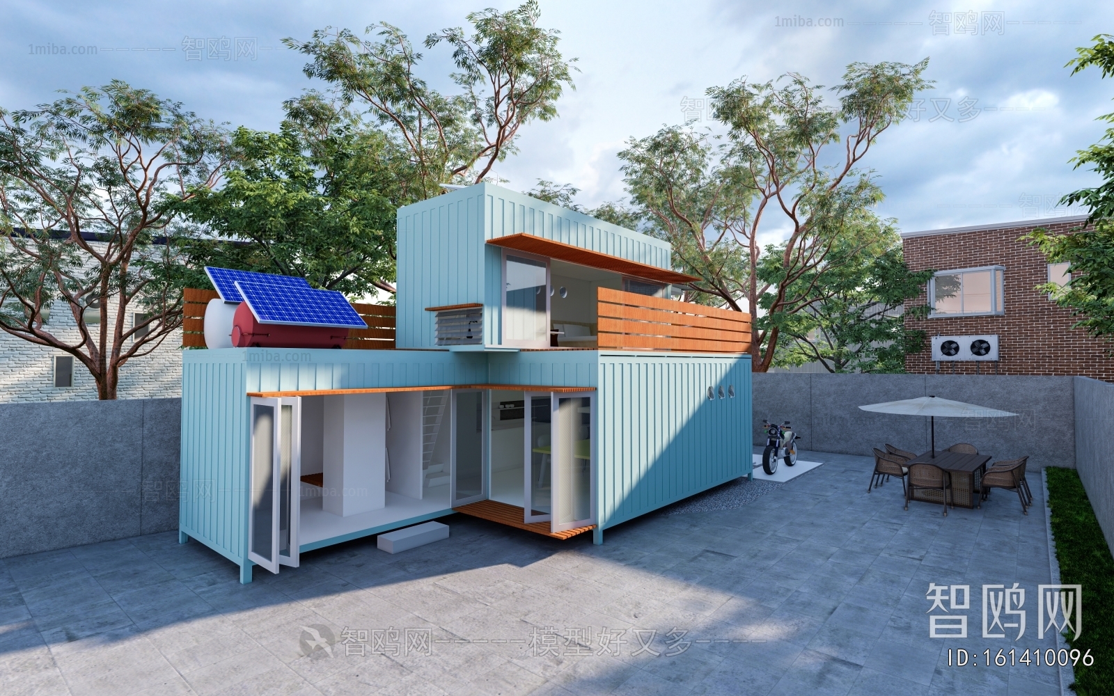 Modern Appearance Of Commercial Building