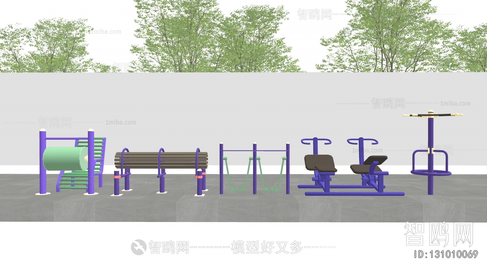 Modern Fitness Equipment