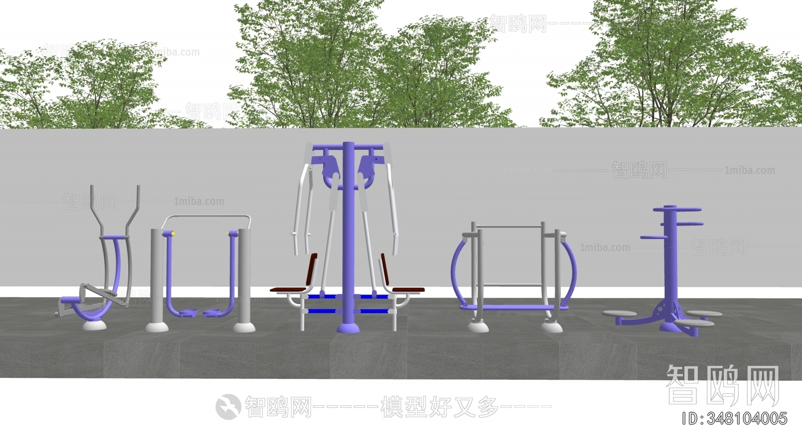 Modern Fitness Equipment