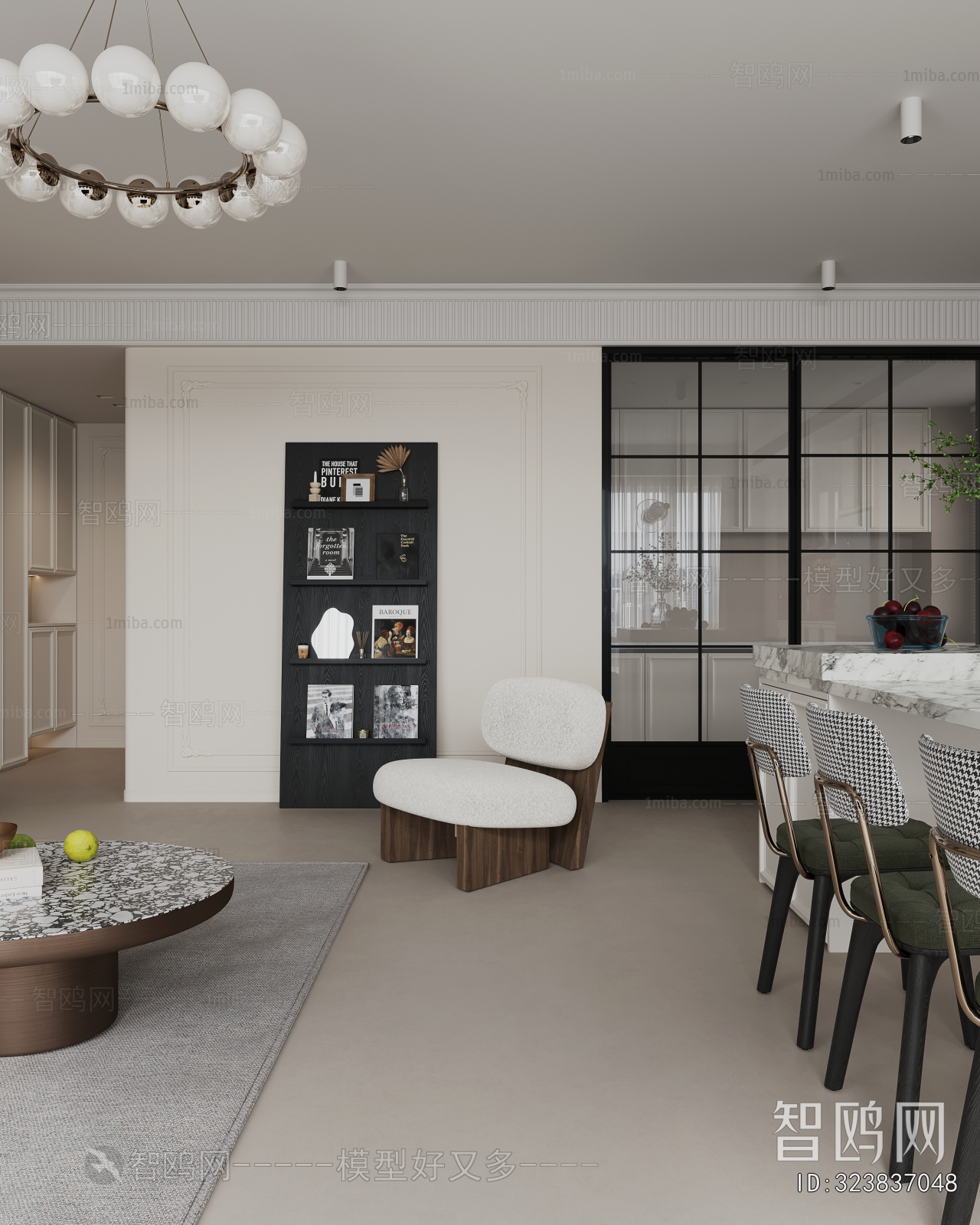 American Style A Living Room