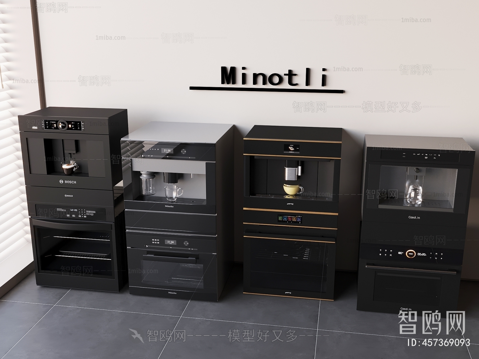 European Style Kitchen Electric Coffee Machine