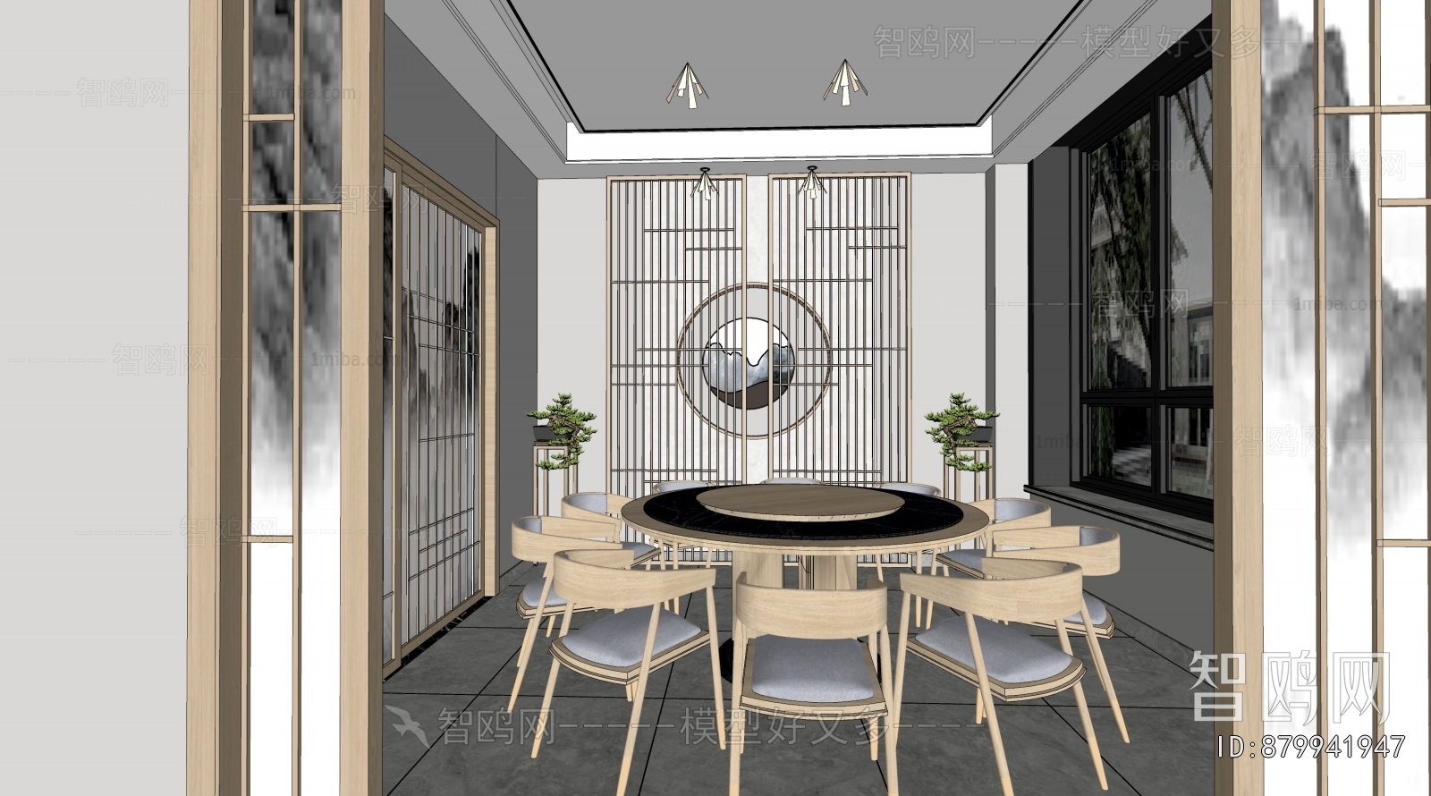 New Chinese Style Restaurant Box