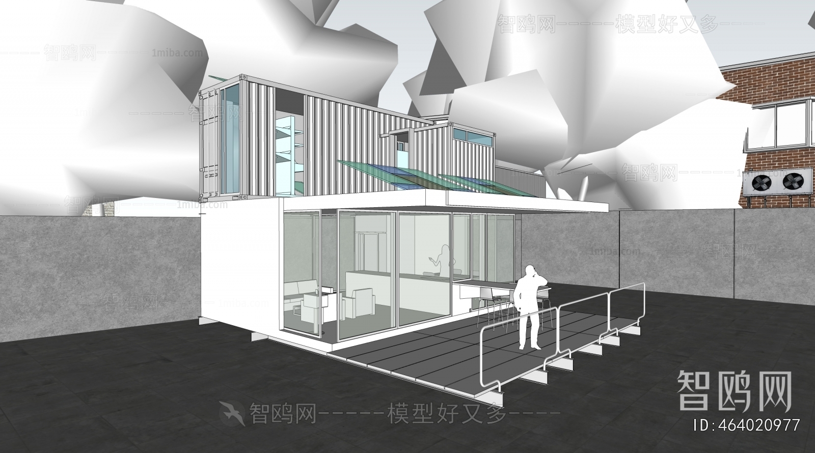 Modern Appearance Of Commercial Building