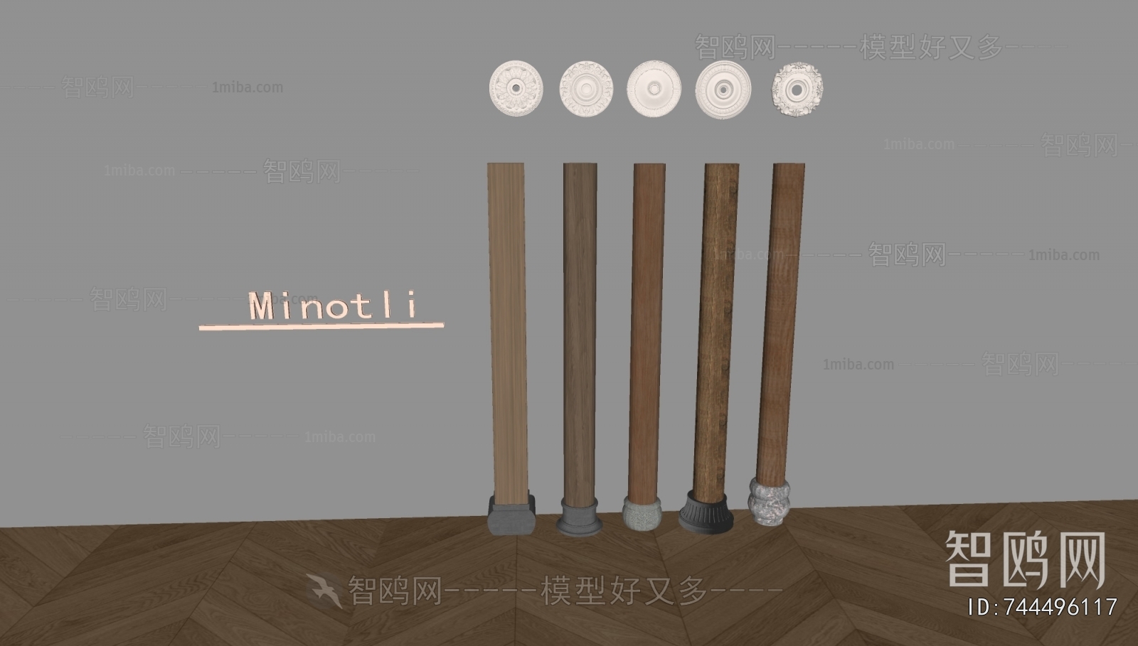 Chinese Style Column