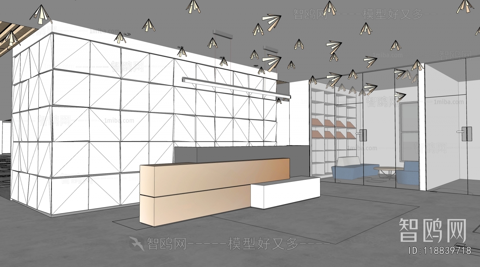 Modern Reception Desk