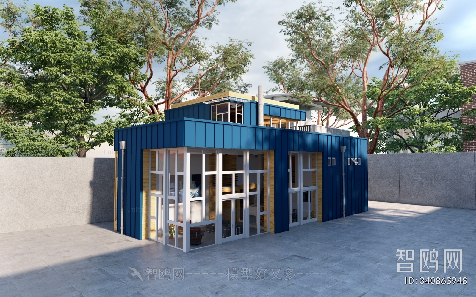 Modern Appearance Of Commercial Building