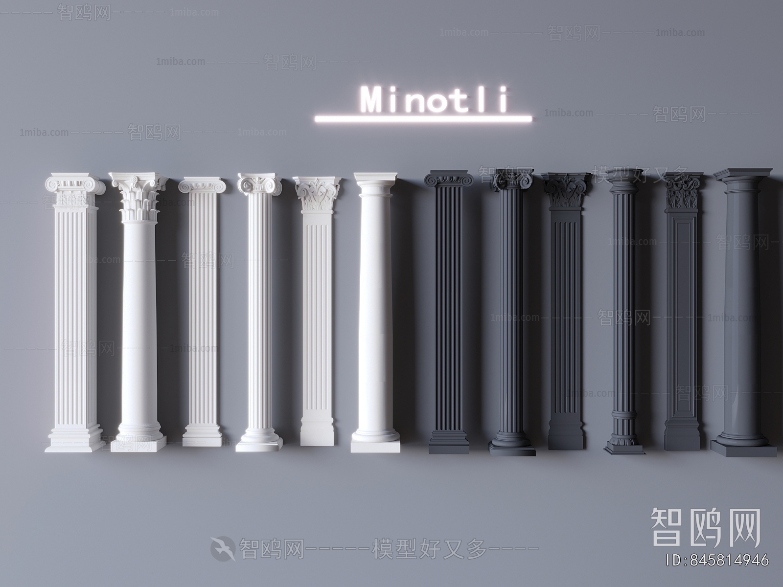 European Style Roman Pillar