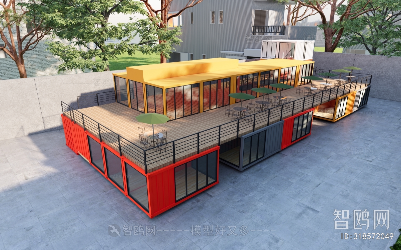 Modern Appearance Of Commercial Building