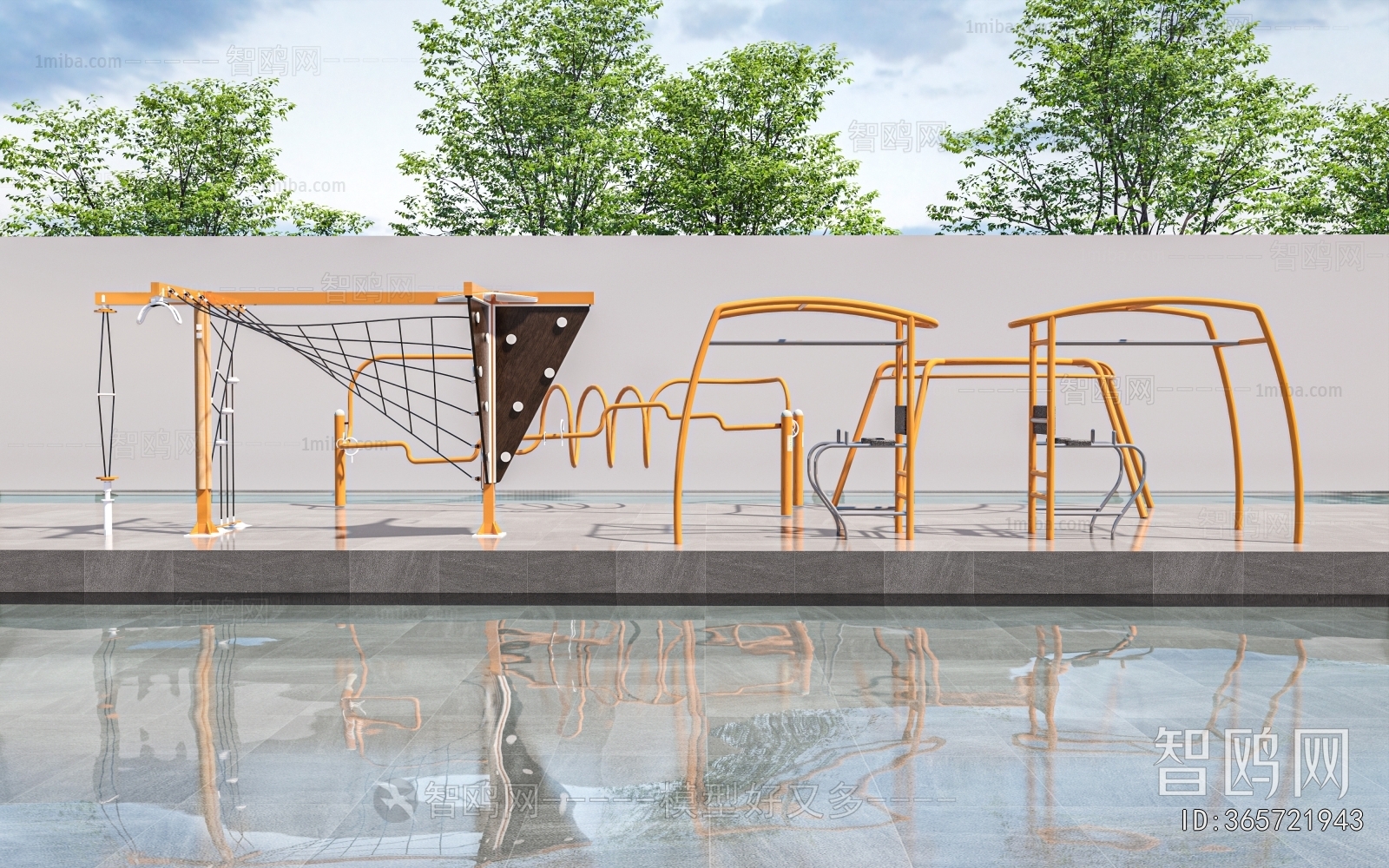 Modern Fitness Equipment