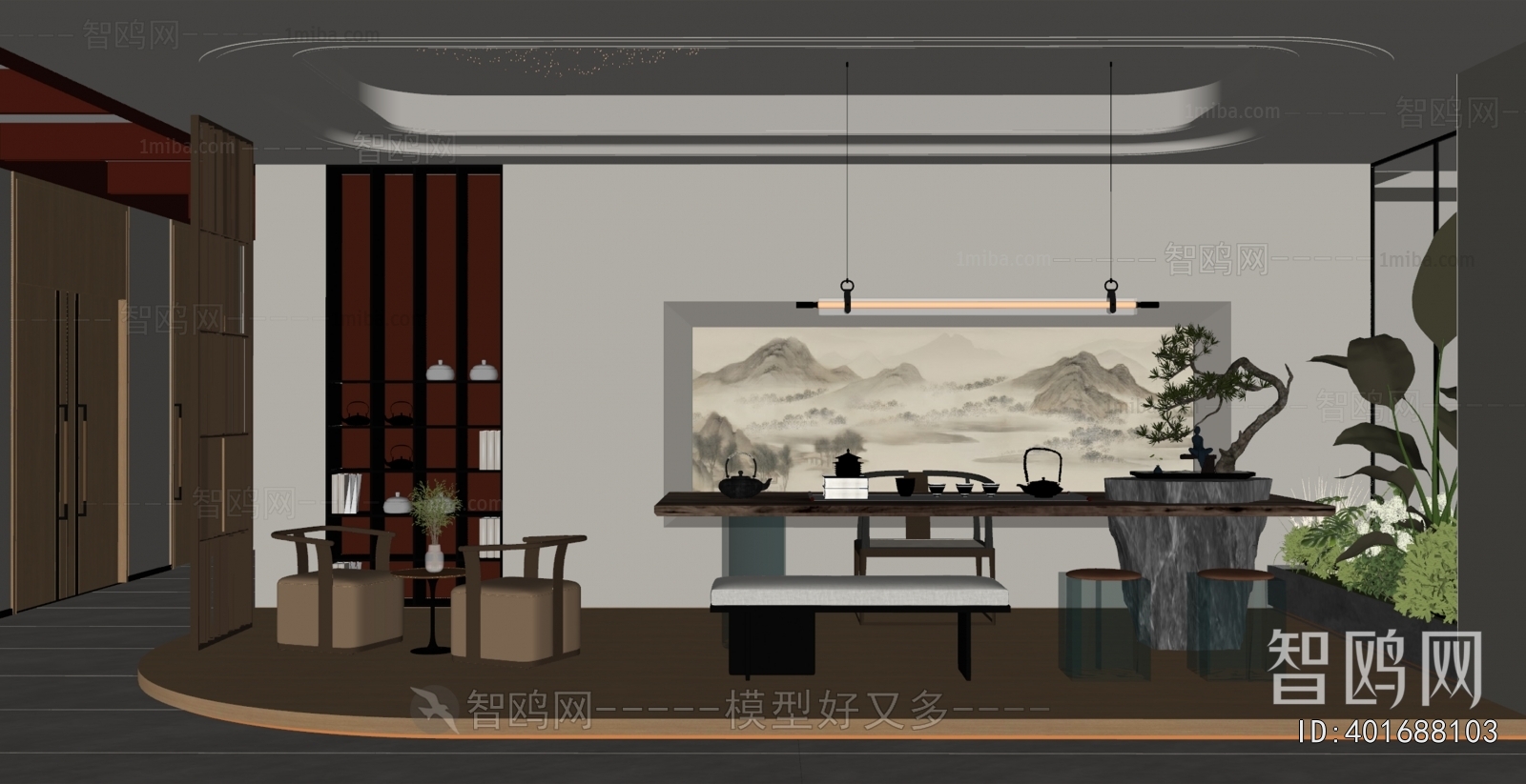 New Chinese Style Tea House