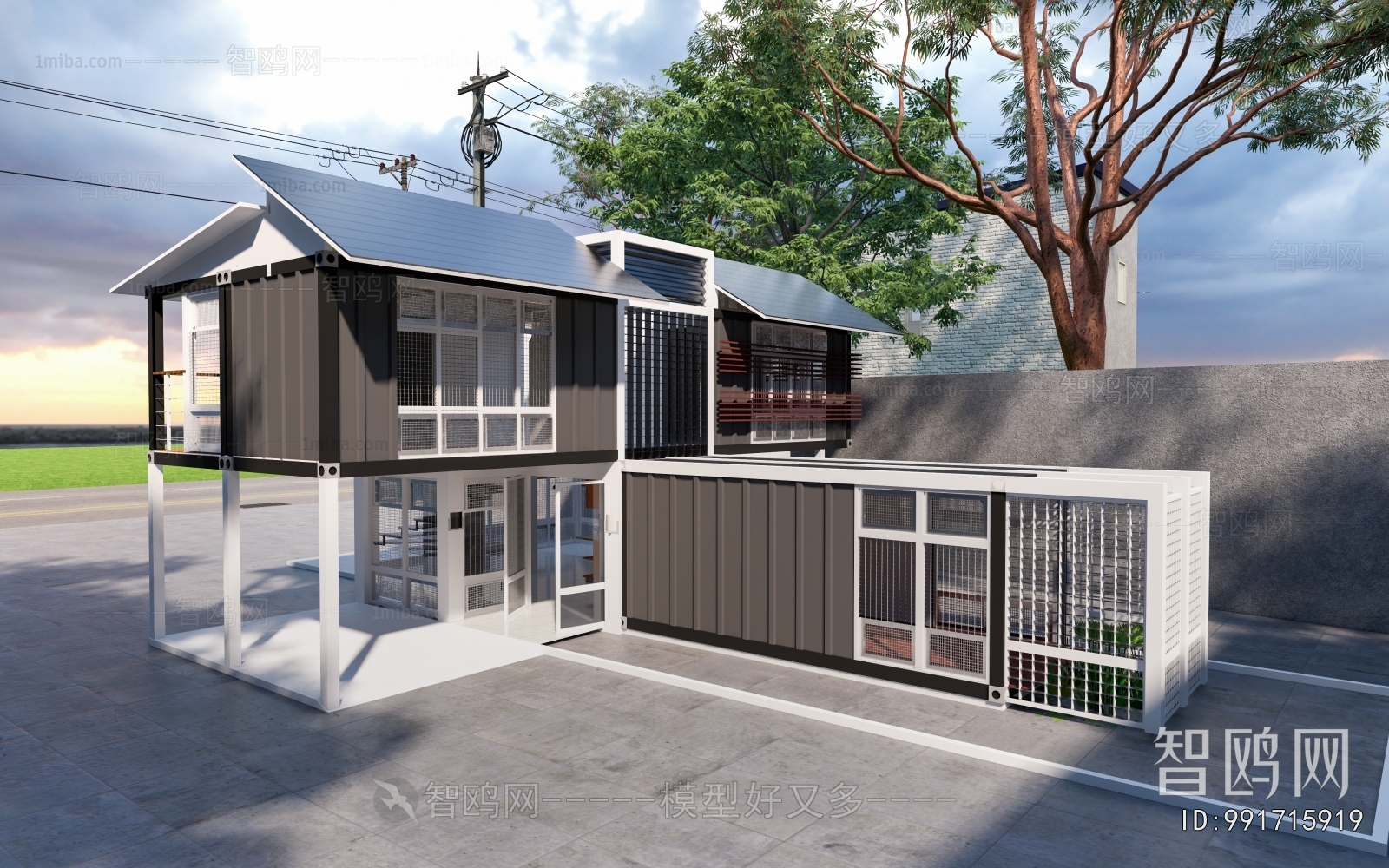 Modern Appearance Of Commercial Building