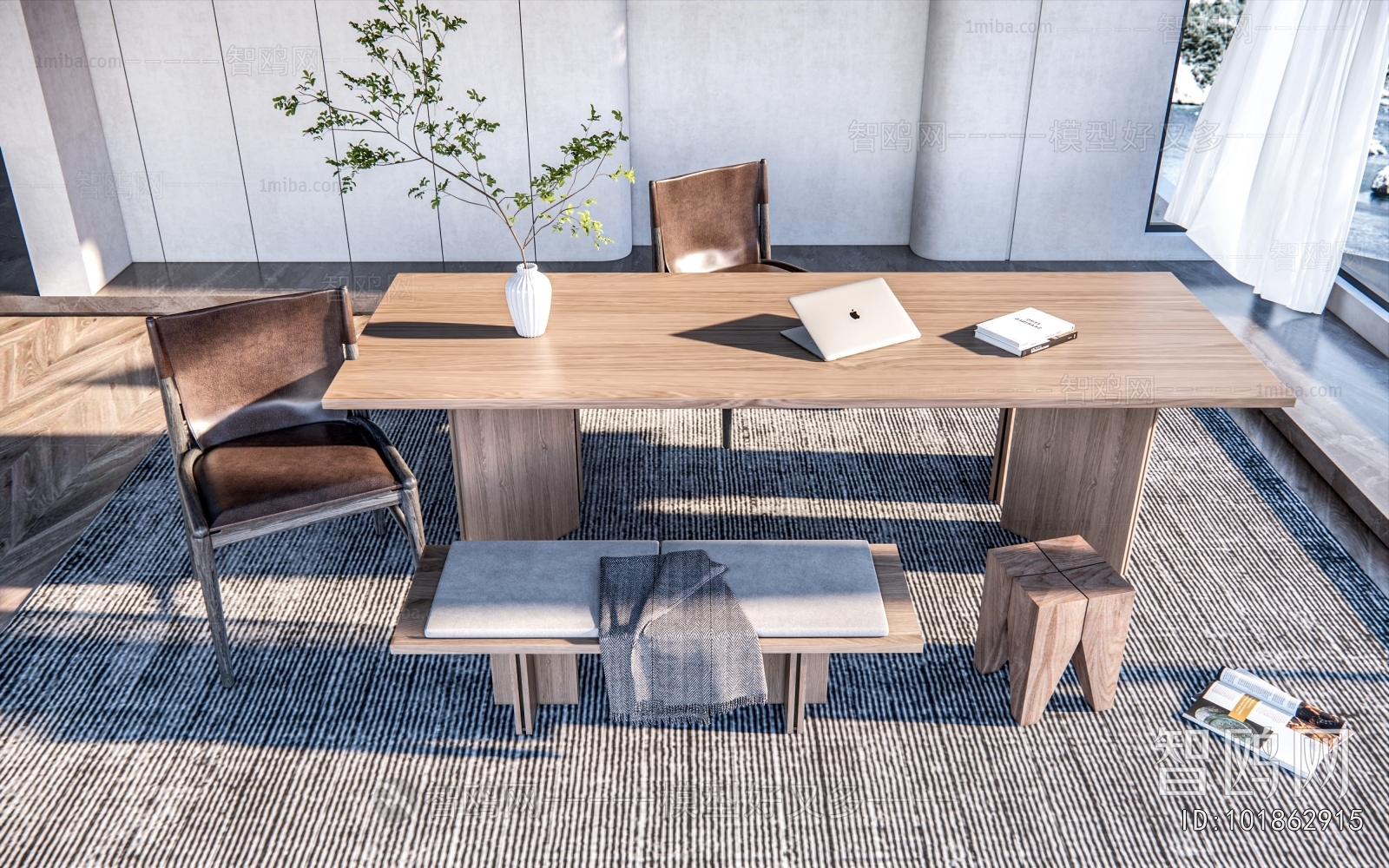 Modern Computer Desk And Chair