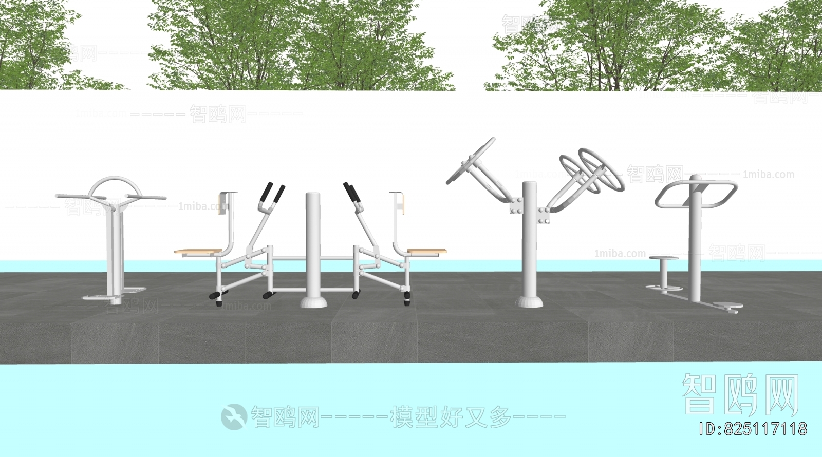 Modern Fitness Equipment