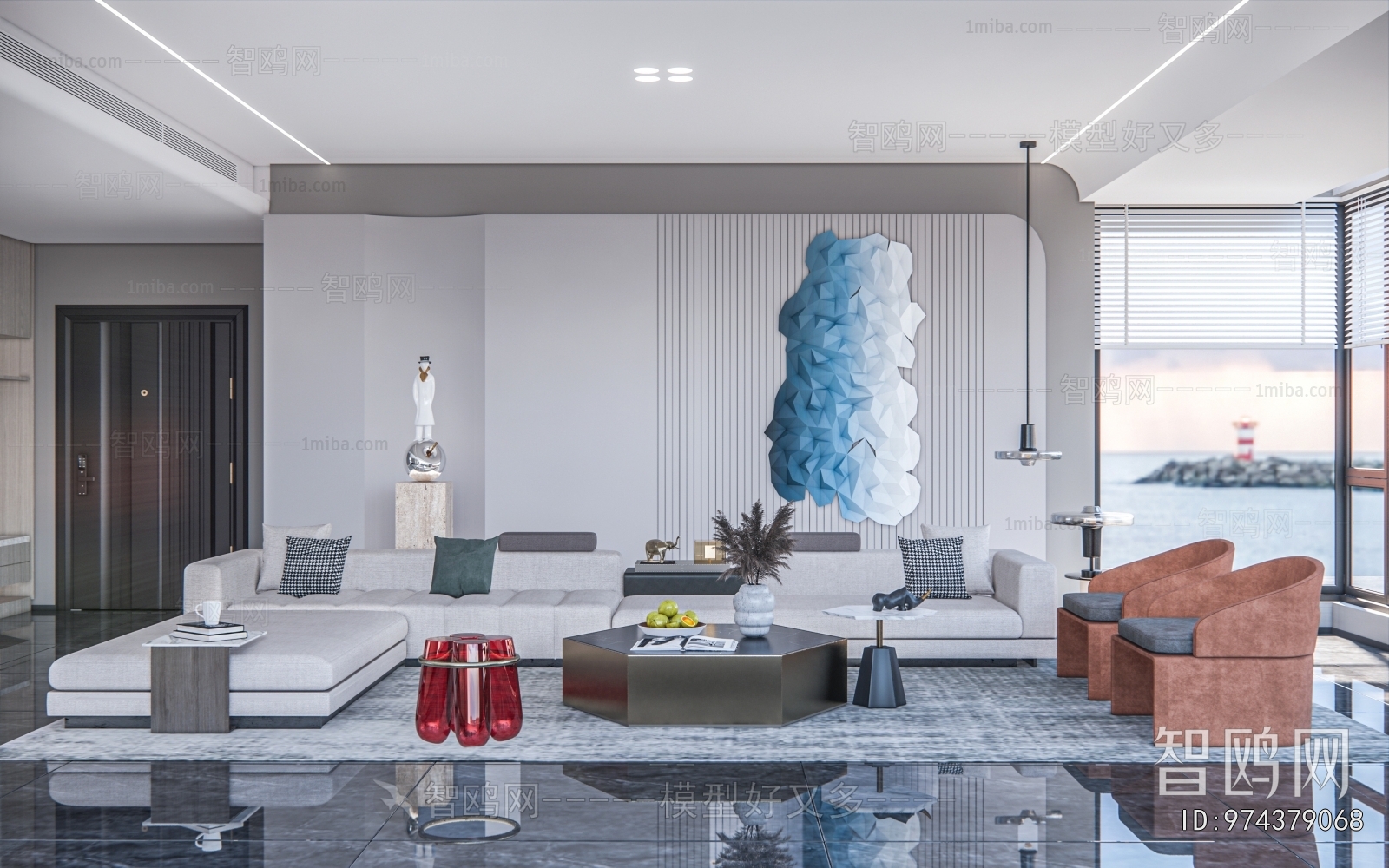 Modern A Living Room