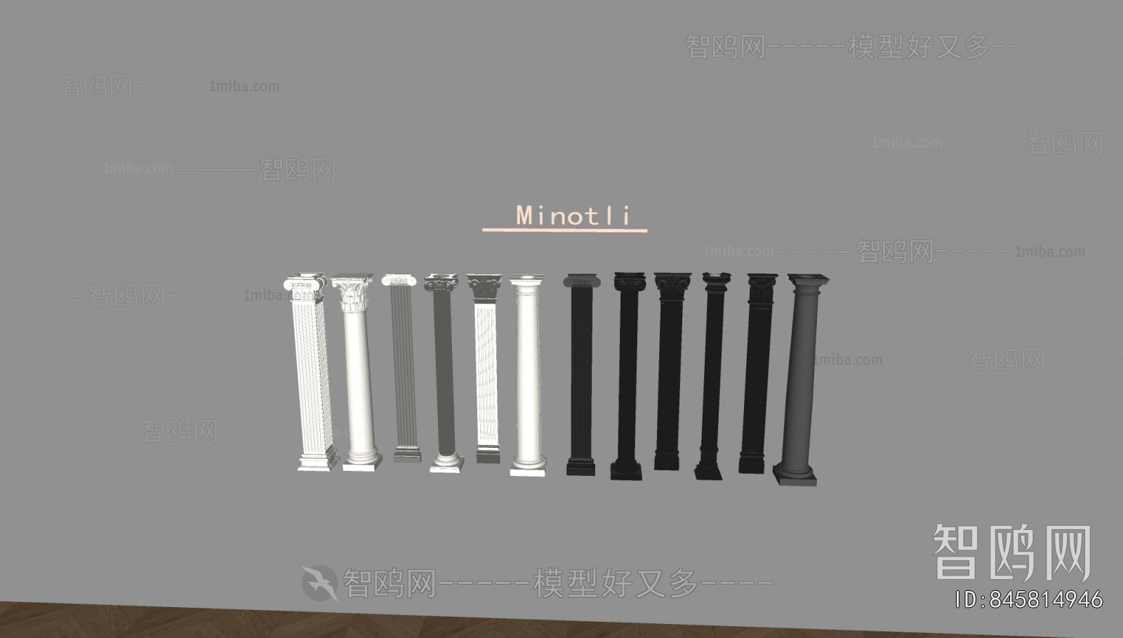 European Style Roman Pillar