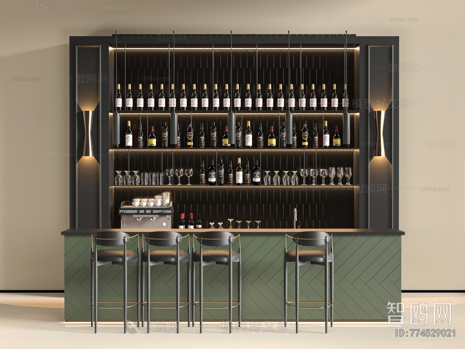 Modern Counter Bar