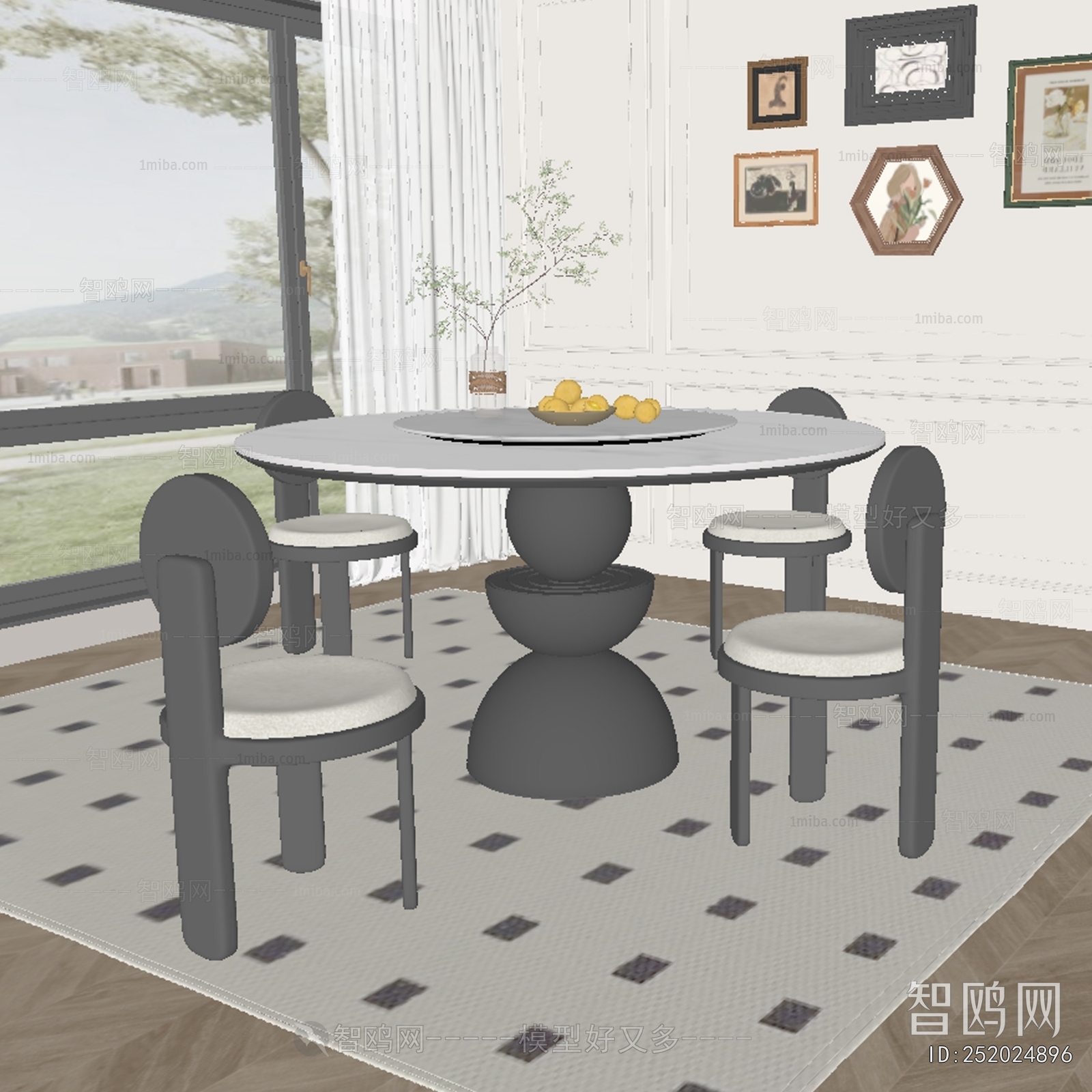 French Style Dining Table And Chairs