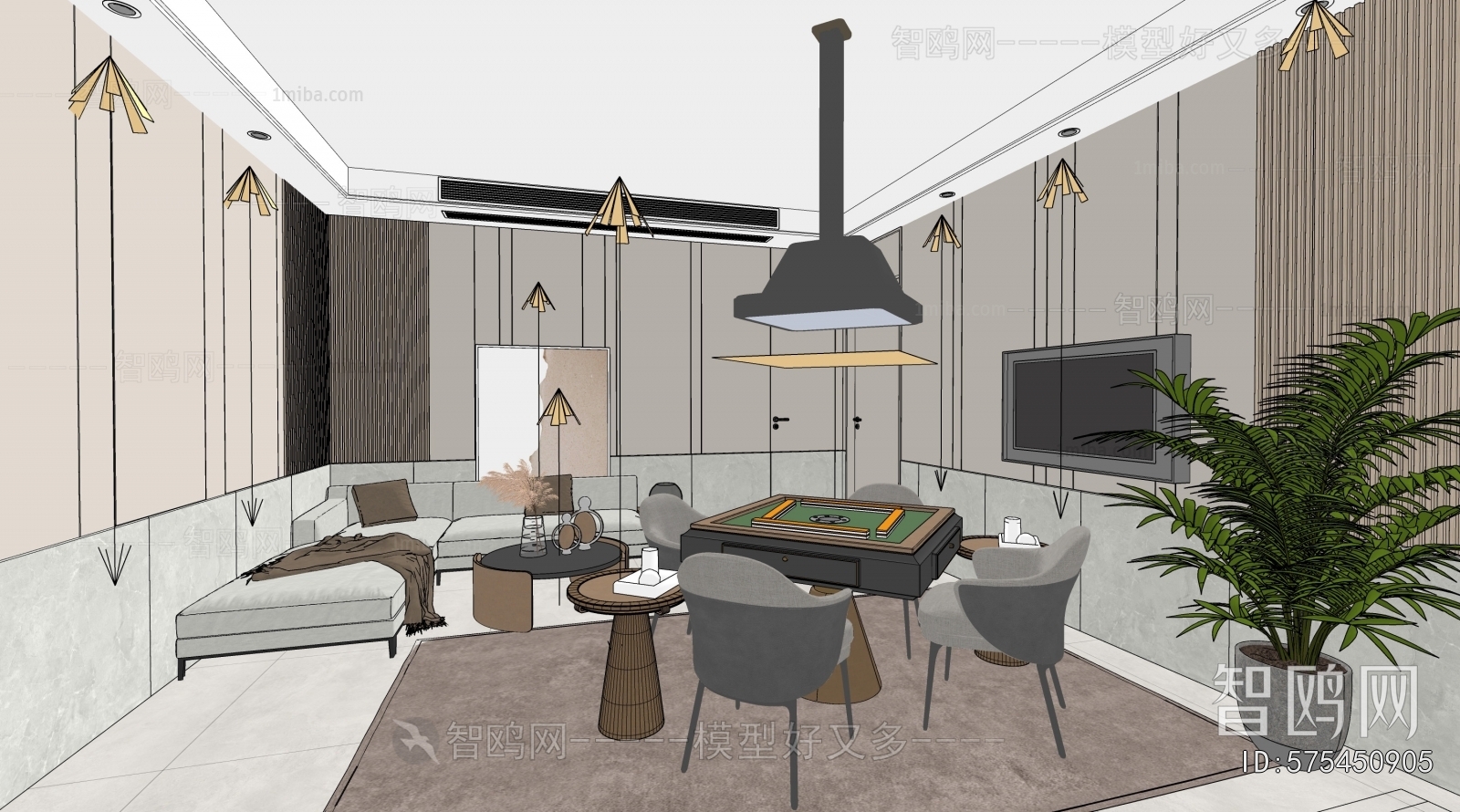 Modern Chess And Card Room