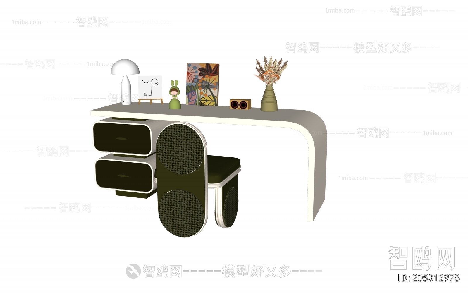 Modern Computer Desk And Chair