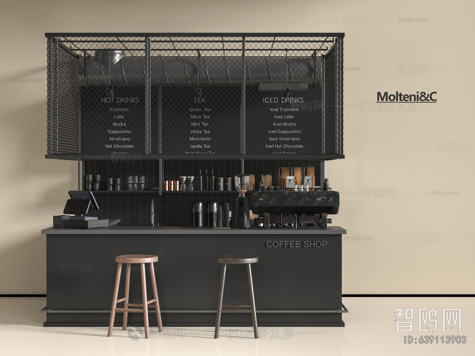 Modern Counter Bar