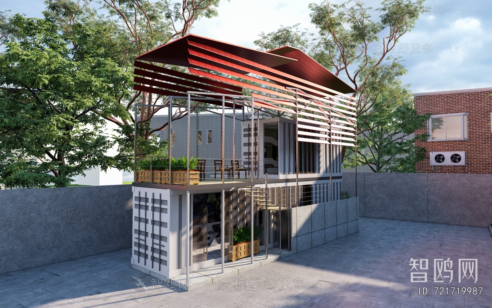 Modern Appearance Of Commercial Building