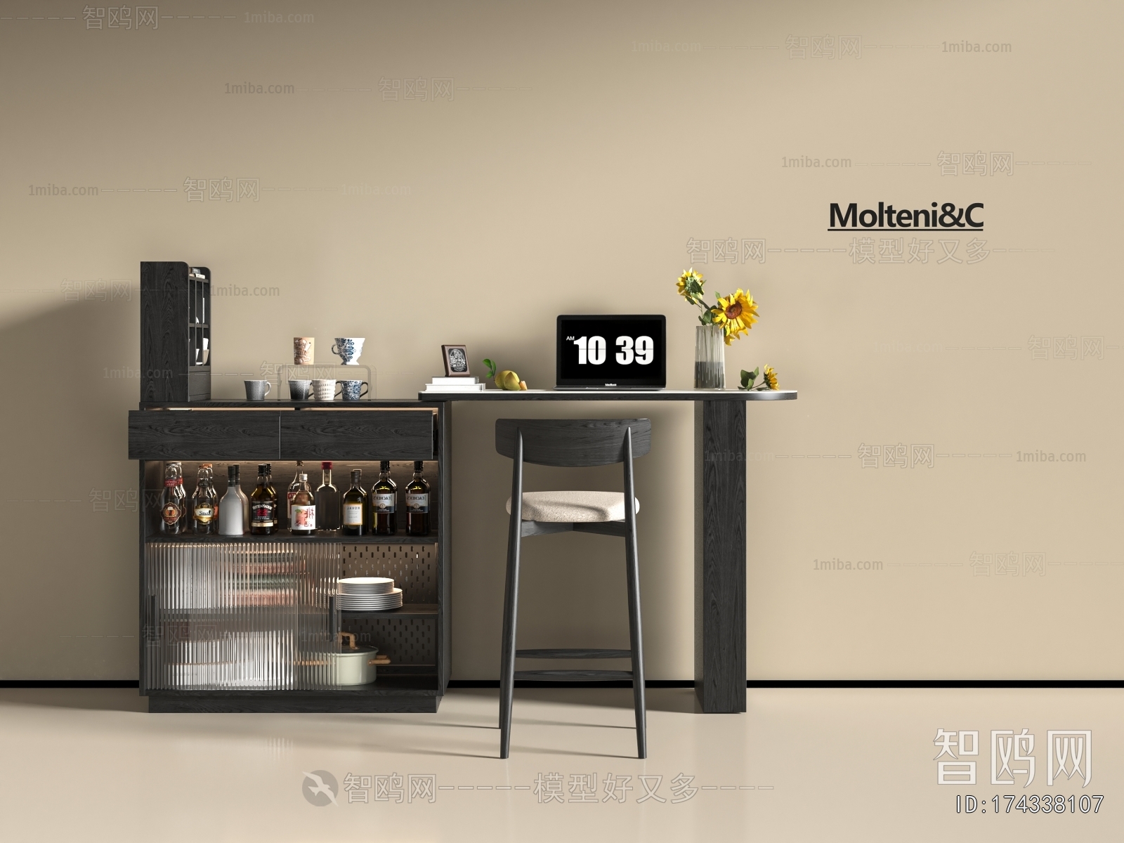 Modern Counter Bar