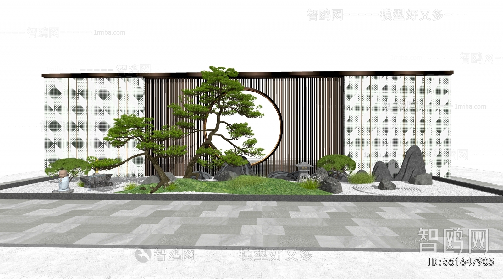 New Chinese Style Garden