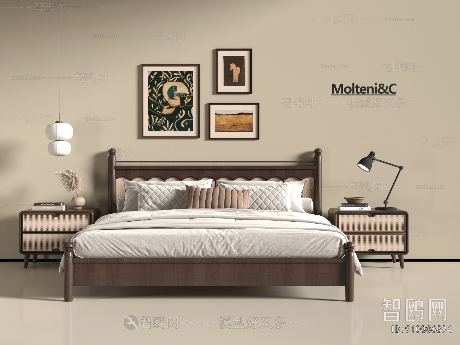 French Style Double Bed