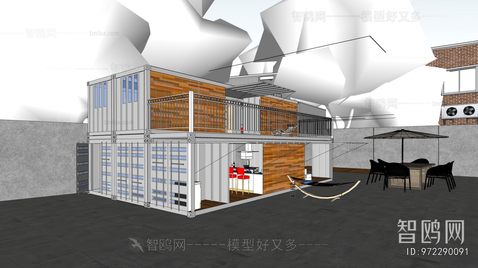 Modern Appearance Of Commercial Building