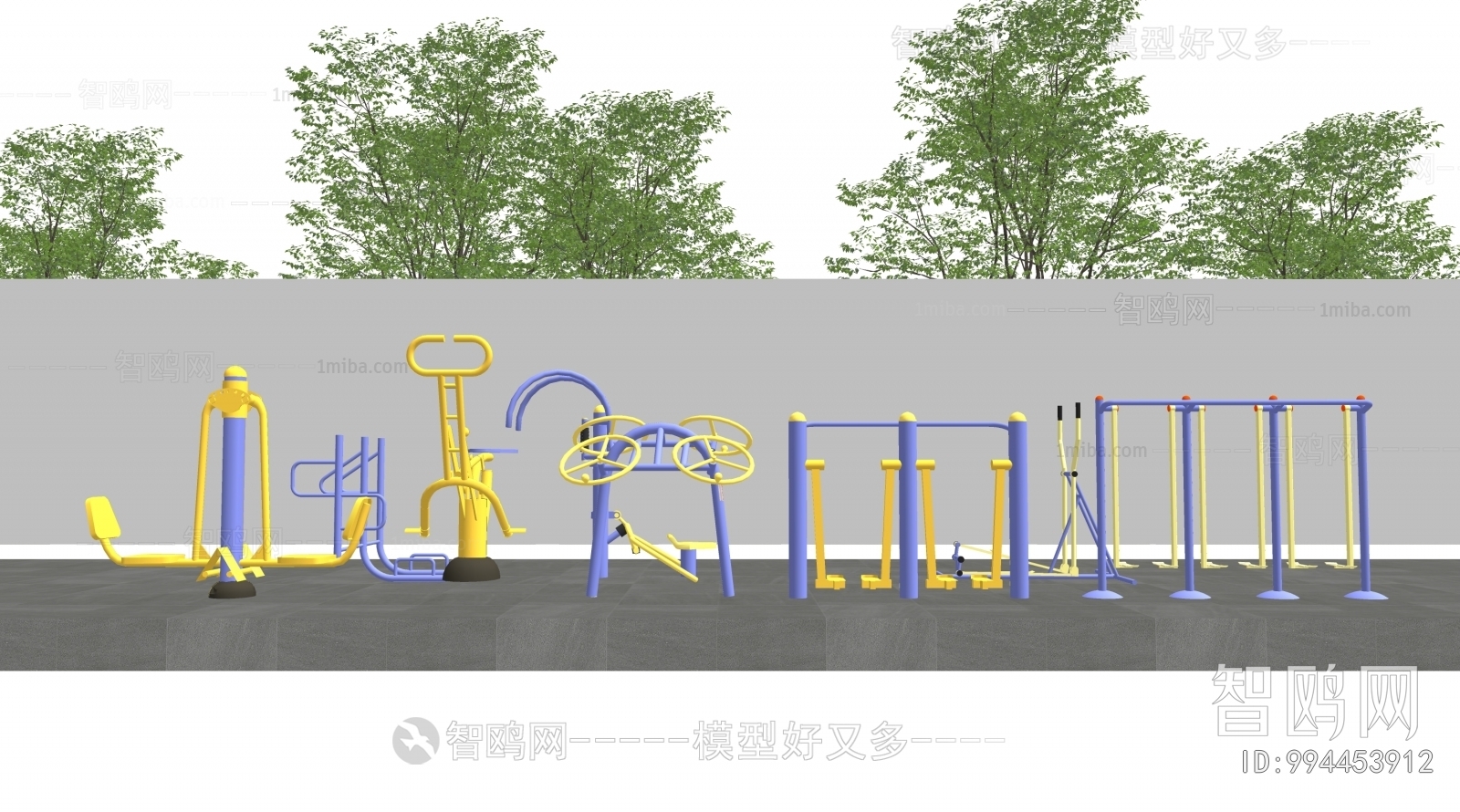 Modern Fitness Equipment