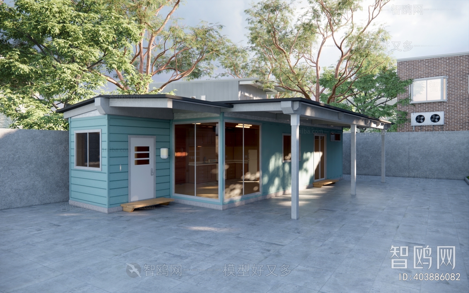 Modern Appearance Of Commercial Building