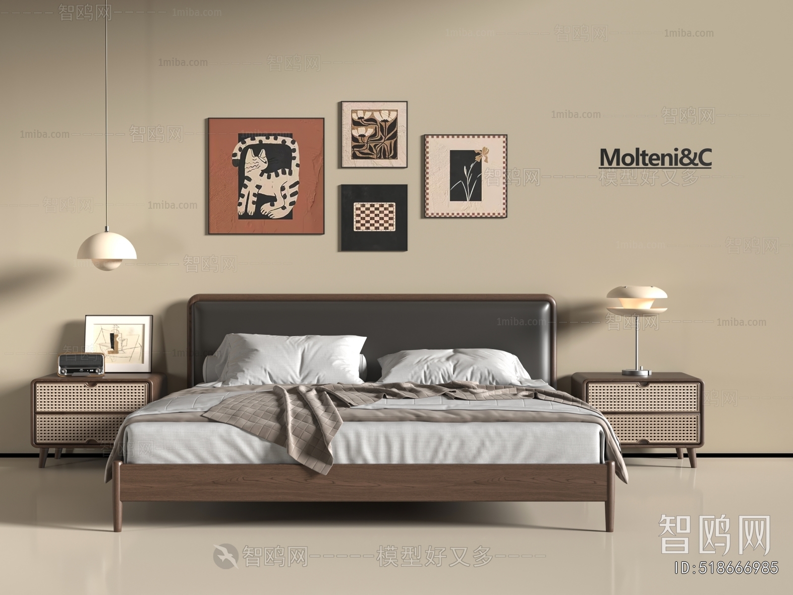 Modern Double Bed