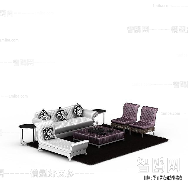 European Style Sofa Combination