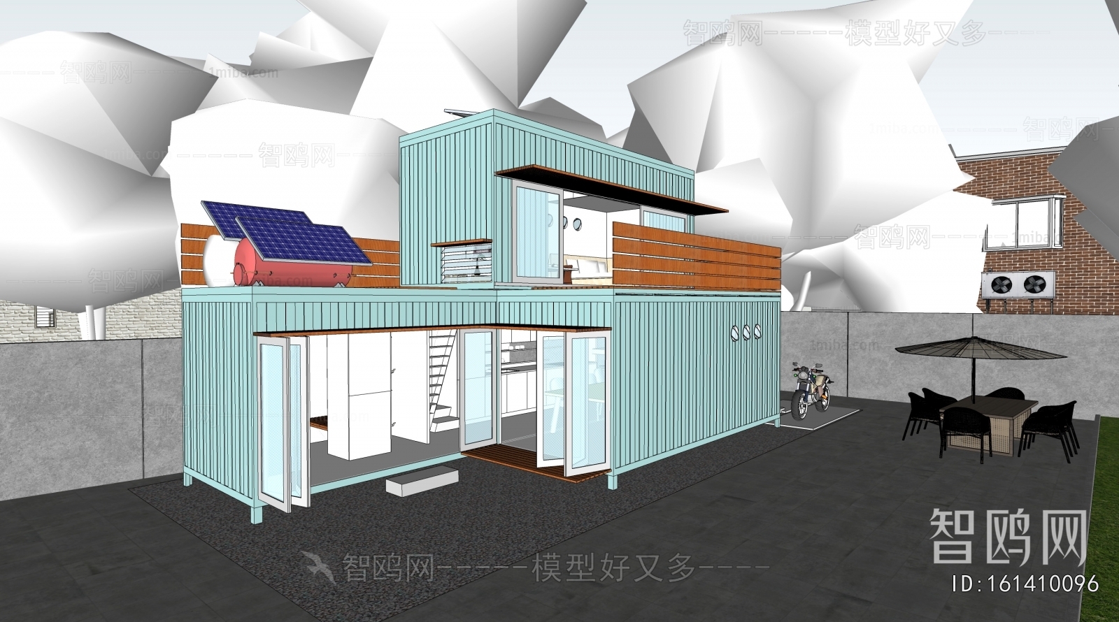 Modern Appearance Of Commercial Building