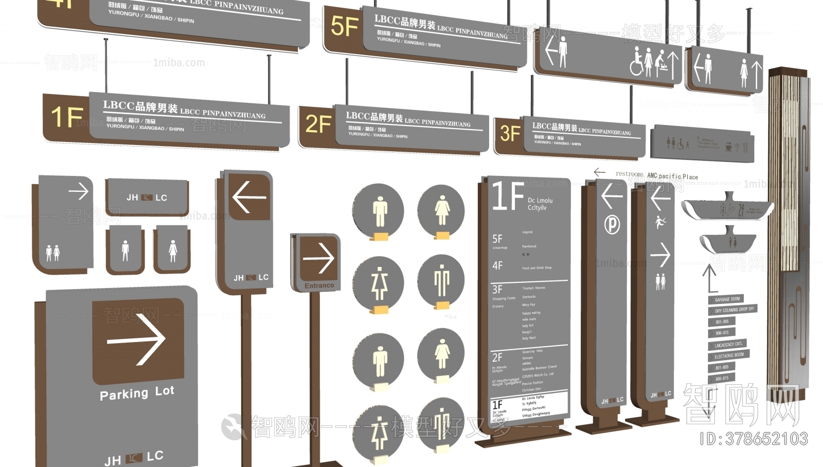 Modern Guide Board/bulletin Board
