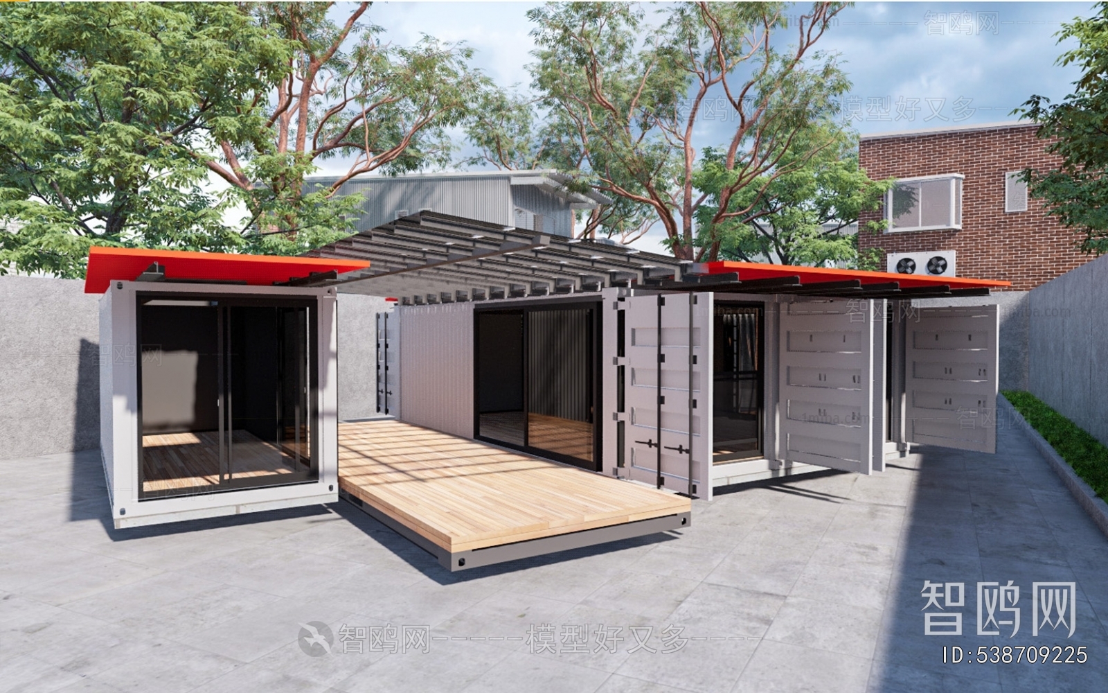 Modern Appearance Of Commercial Building