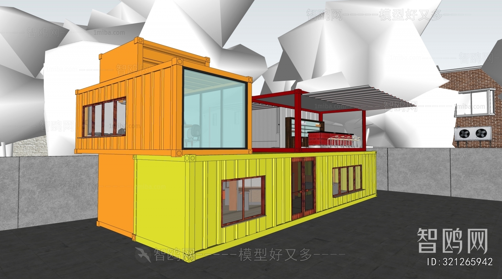 Modern Appearance Of Commercial Building