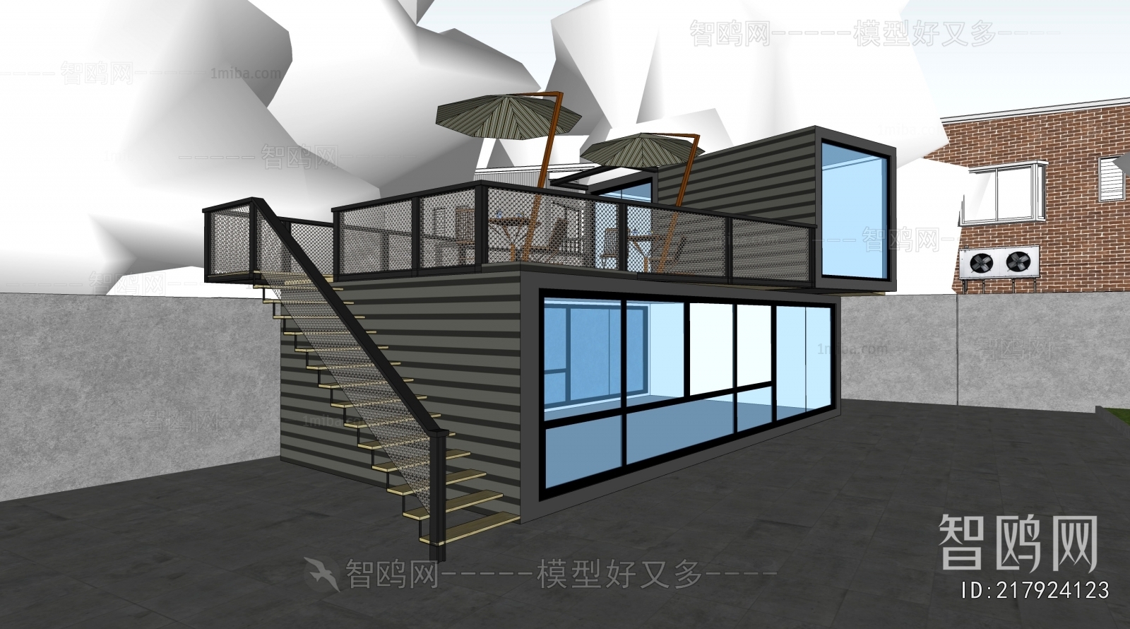 Modern Appearance Of Commercial Building