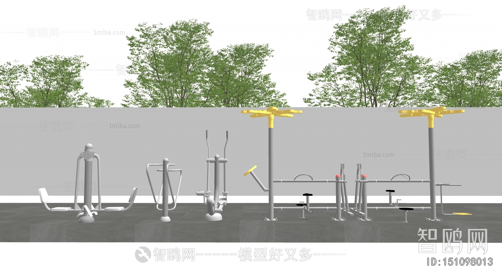 Modern Fitness Equipment