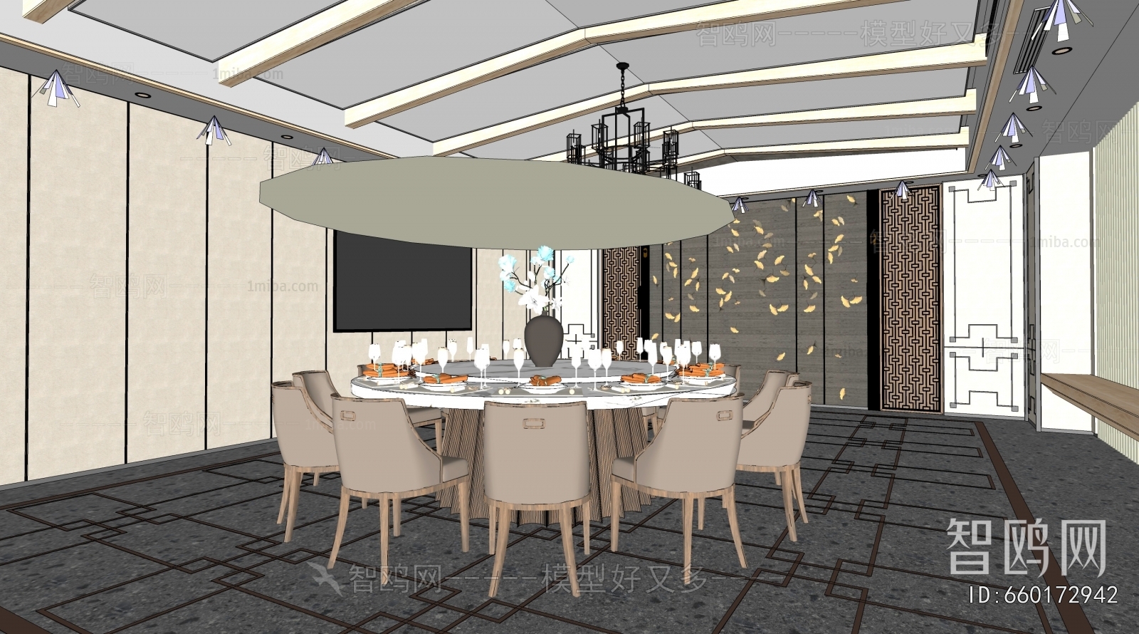 New Chinese Style Restaurant Box