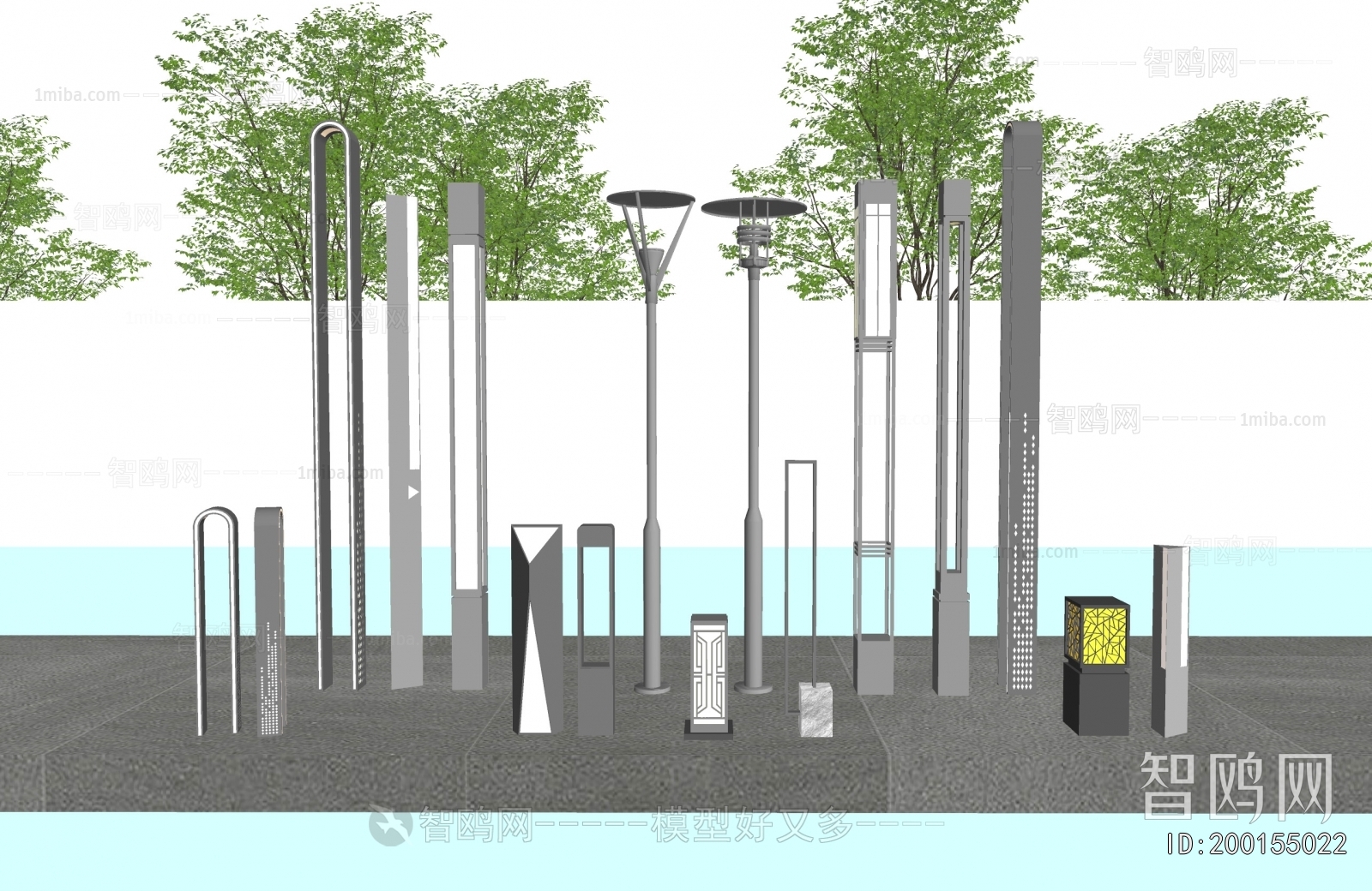 Modern Outdoor Light