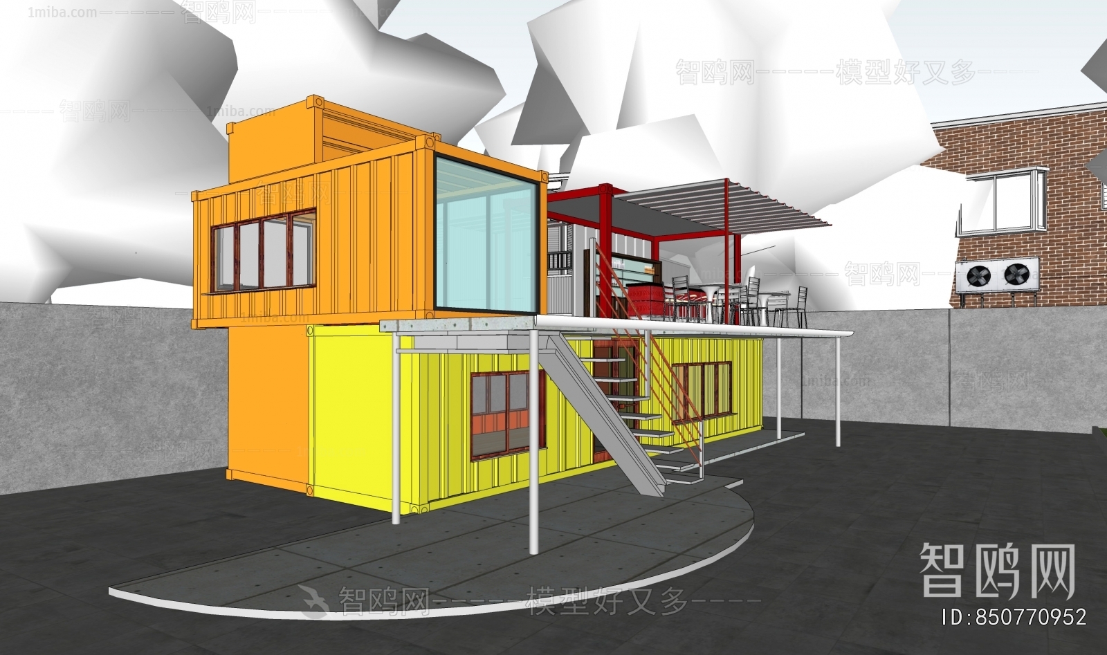 Modern Appearance Of Commercial Building