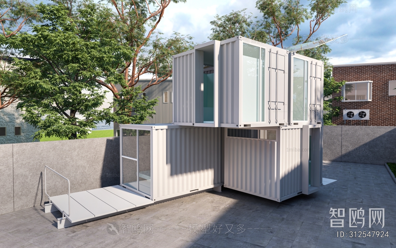 Modern Appearance Of Commercial Building