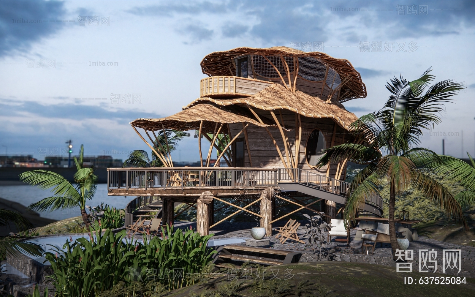 Modern Appearance Of Commercial Building