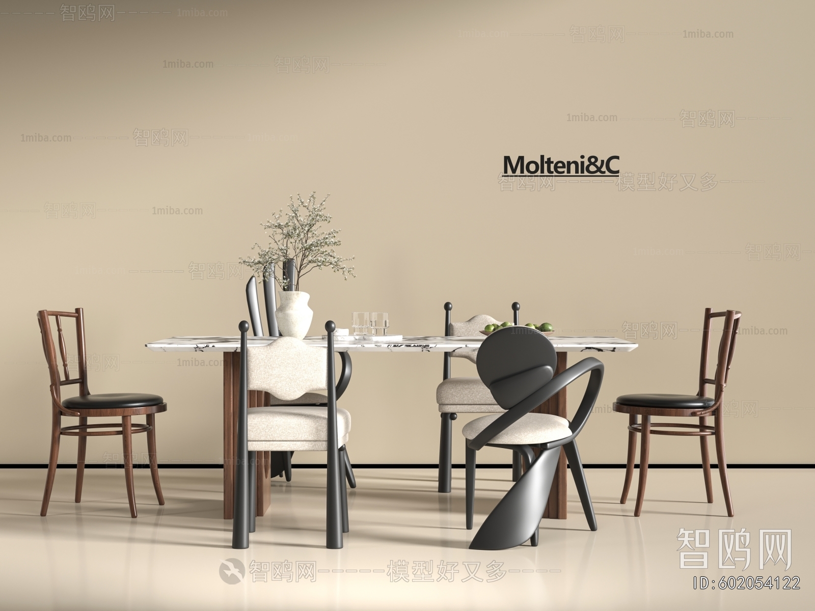 French Style Dining Table And Chairs