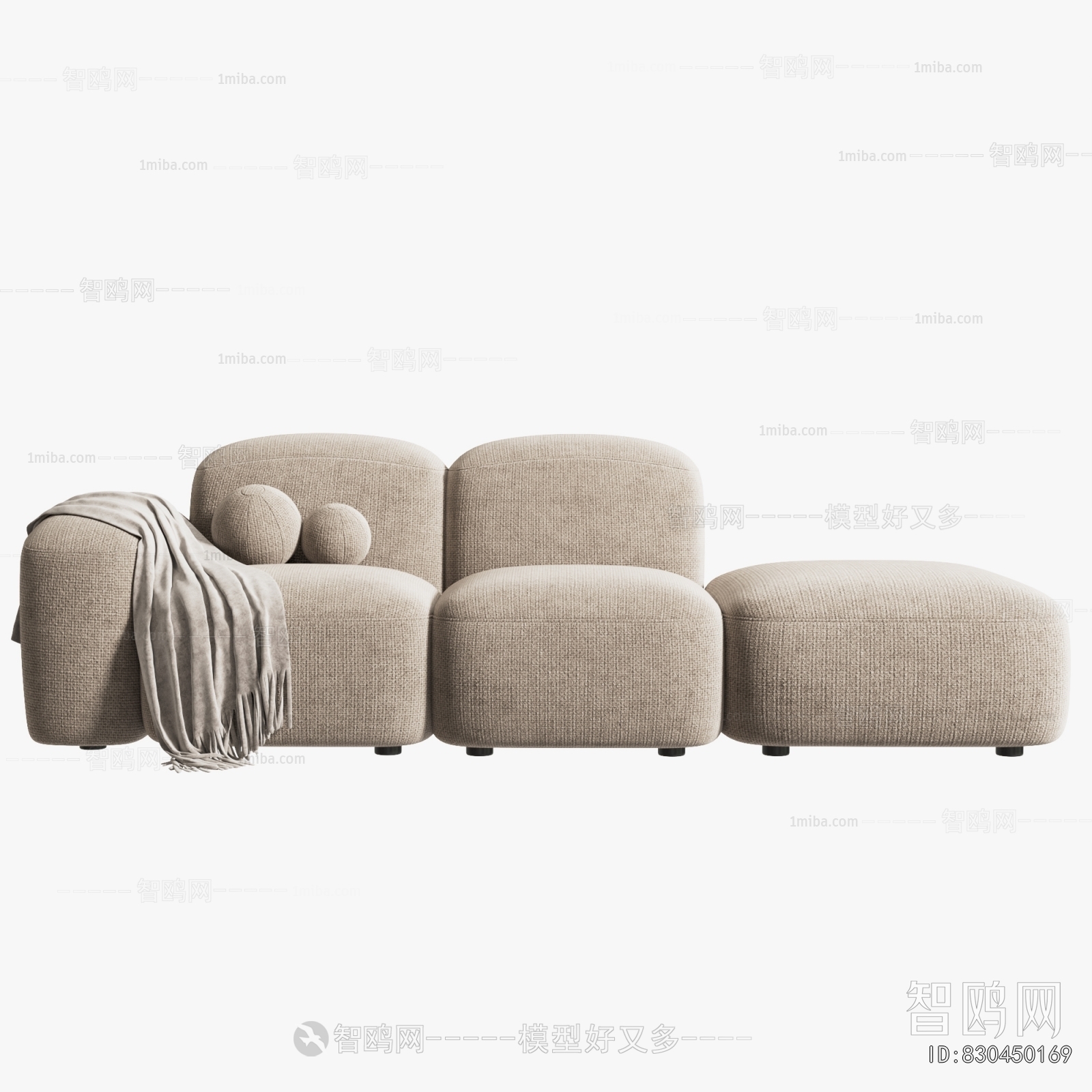 Modern Multi Person Sofa