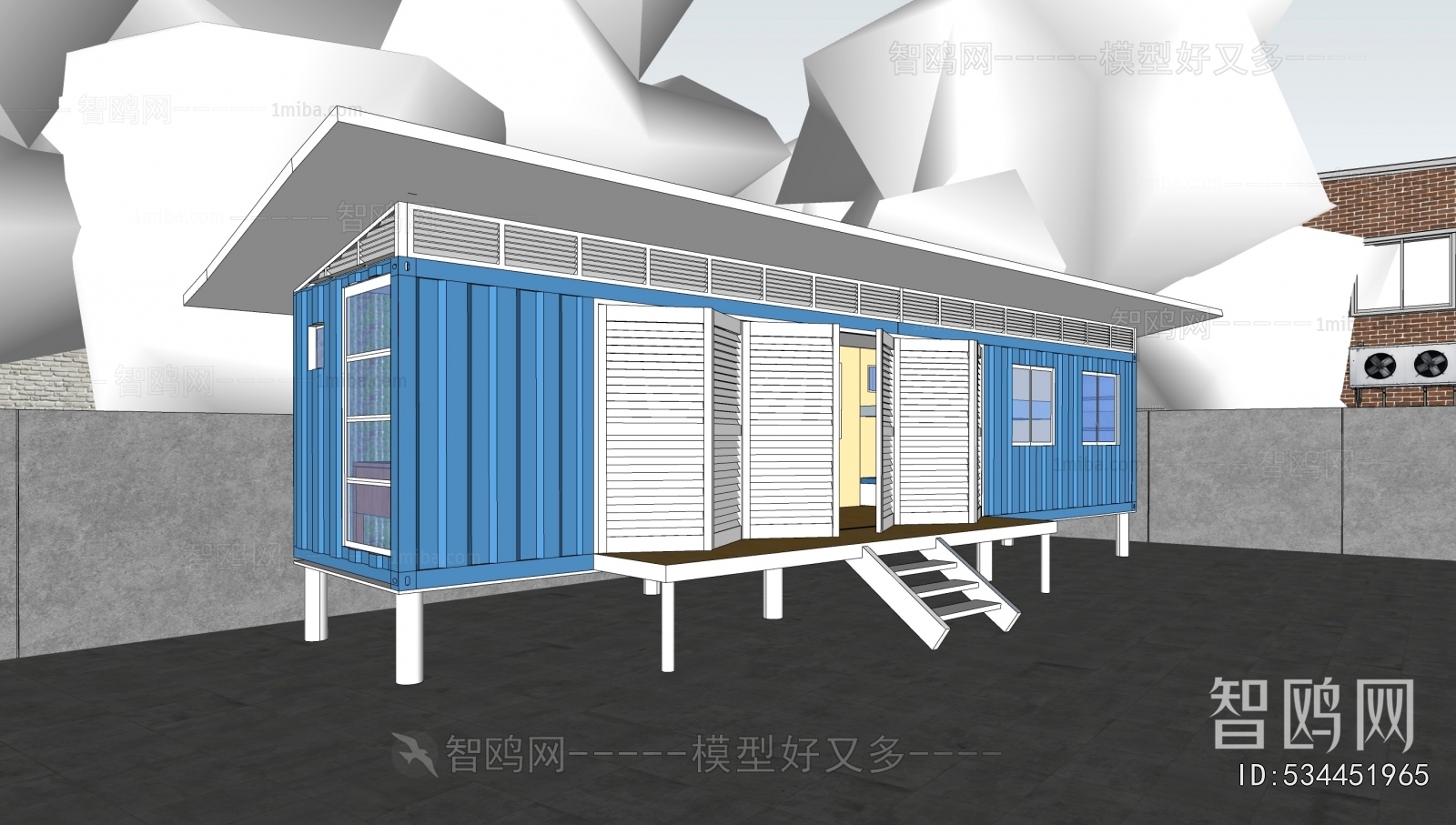 Modern Appearance Of Commercial Building