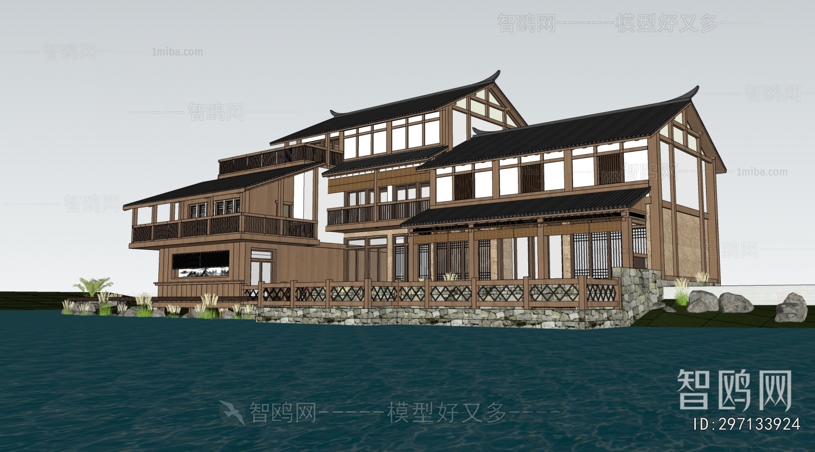 Modern Appearance Of Commercial Building